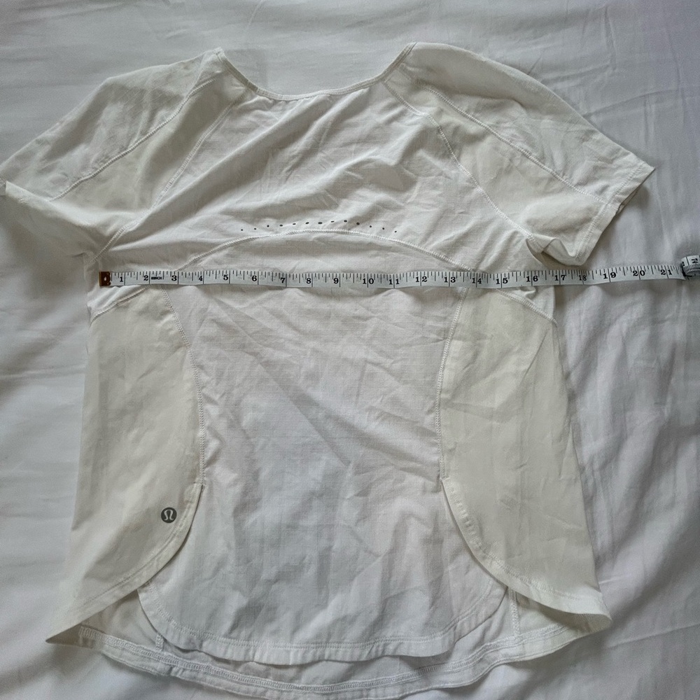 White Athletic T-Shirt
